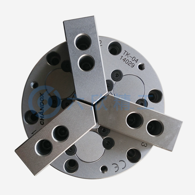 臺灣千島超精密三爪氣動卡盤TK系列