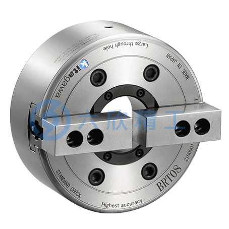 北川高精度二爪大貫通液壓卡盤